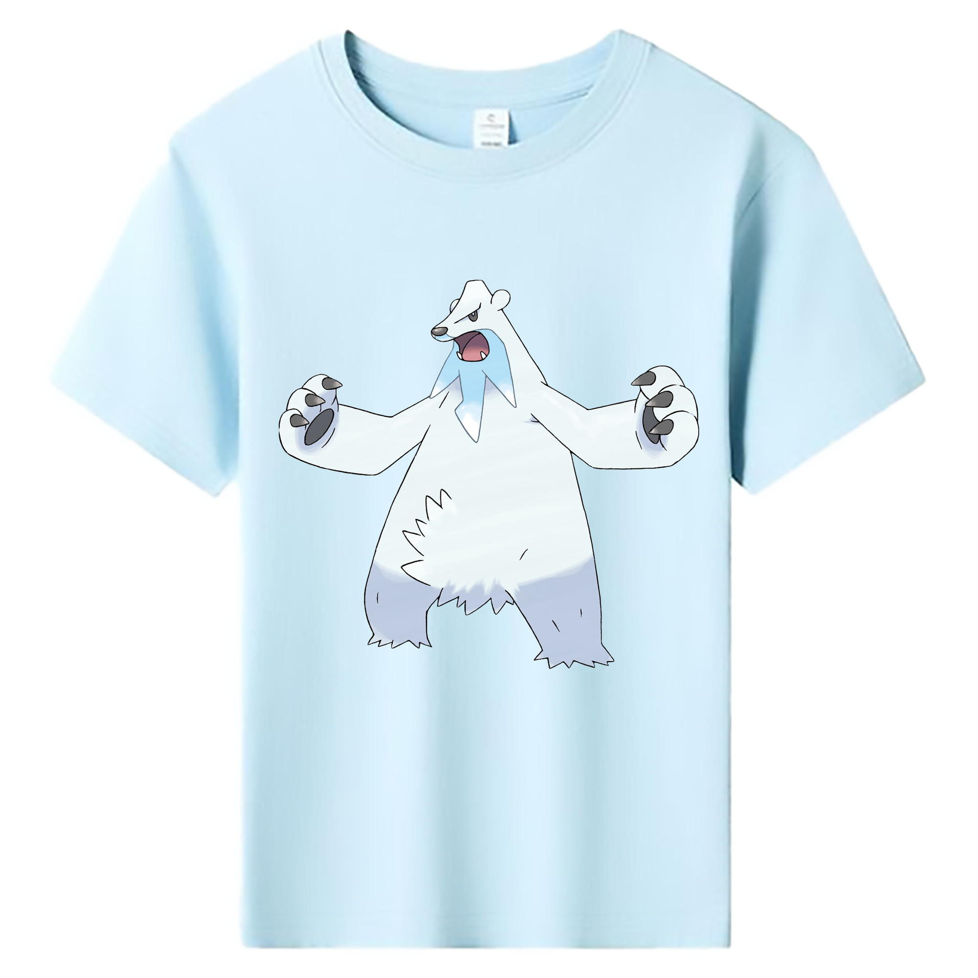 （画像用） ポケットモンスター Pokémon 綿100％キッズTシャツ（フロントプリント）